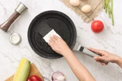 Swiss Pro+ | Set 14 Delige Pannenset | Inductie - Pannensets - Glazen Deksel - Met Afneembare Handgreep - Marmeren Interieur -PFAS-vrij | Grey / Silver -Keukenbenodigdheden Winkel 1200x799 49