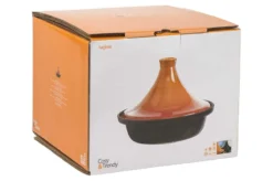 Cosy & Trendy Tajine Zwart / Oranje - Gietijzeren Schaal - Ø25cm - Geschikt Voor Inductie -Keukenbenodigdheden Winkel 1200x799 70