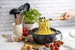 Smile 10-Delige Pannenset - Anti Aanbaklaag - Vaatwasser Bestendig - Zwart - MGK-17 -Keukenbenodigdheden Winkel 1200x800 109