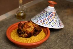 CRAFLAIR ~ Tajine ~ Ø 30 Cm ~ Geschikt Voor Inductie - Adapter ~ Handgemaakt ~ Geglazuurd Keramiek -Keukenbenodigdheden Winkel 1200x800 155