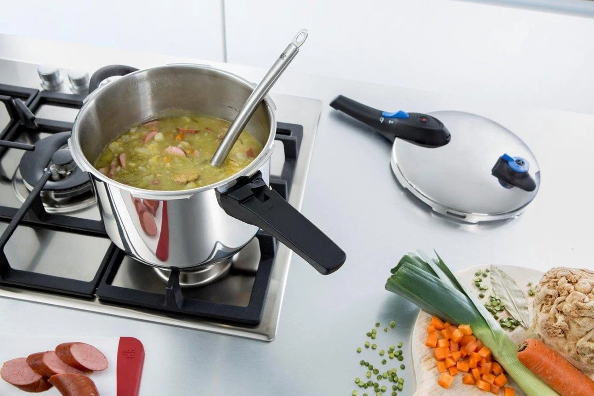 BK Snelkookpan 22 Cm / 6L - RVS - Glans - Inductie 11 BK Snelkookpan 22 Cm / 6L - RVS - Glans - Inductie - Afbeelding 11