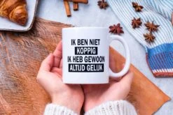 Mok Met Tekst: Ik Ben Niet Koppig. Ik Heb Gewoon Altijd Gelijk | Grappige Mok | Grappige Cadeaus 9 Mok Met Tekst: Ik Ben Niet Koppig. Ik Heb Gewoon Altijd Gelijk | Grappige Mok | Grappige Cadeaus -Keukenbenodigdheden Winkel 1200x800 39
