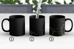 Magische Mok - Foto Op Warmte Mokken - Koffiemok - Marmer - Zwart - Goud - Luxe - Magic Mok - Beker - 350 ML - Theemok 11 Magische Mok - Foto Op Warmte Mokken - Koffiemok - Marmer - Zwart - Goud - Luxe - Magic Mok - Beker - 350 ML - Theemok -Keukenbenodigdheden Winkel 1200x800 48