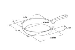 GreenPan Memphis Koekenpan 20cm - Zwart - Inductie - PFAS-vrij -Keukenbenodigdheden Winkel 1200x800 83