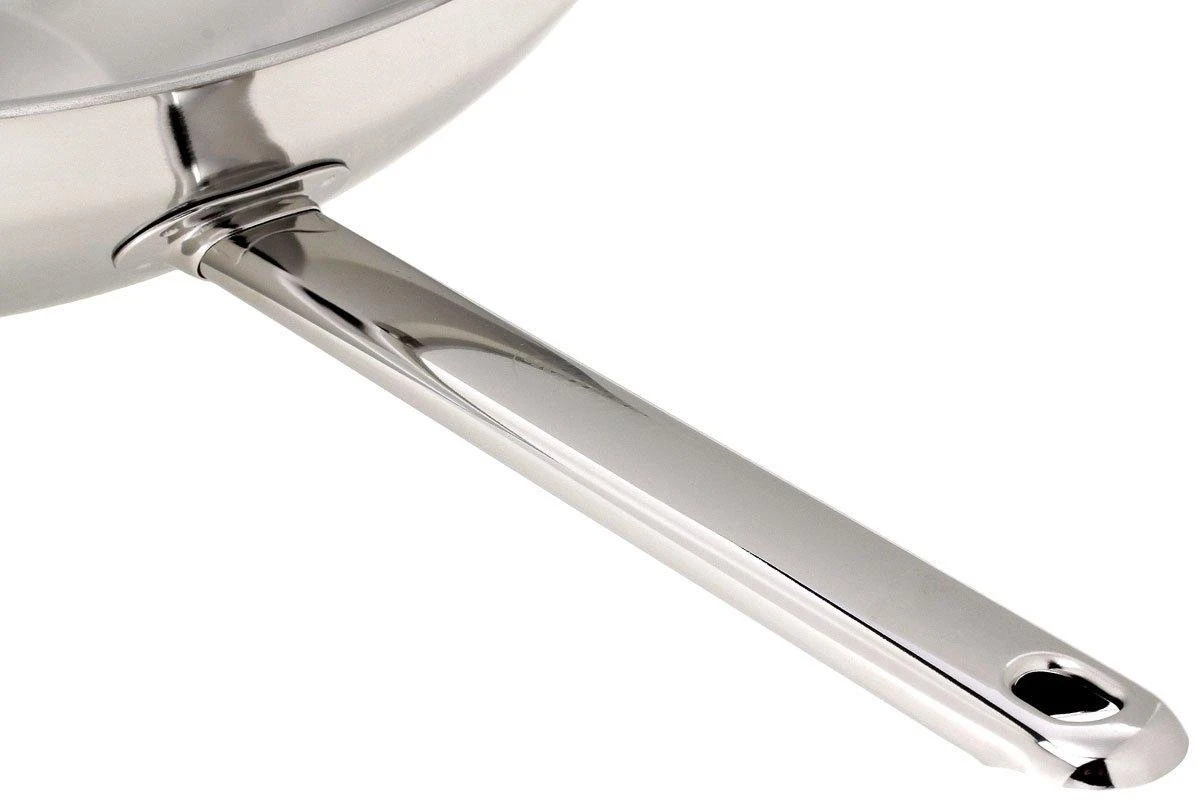 Demeyere Apollo 7 - Wok - 30 Cm - Met Glazen Deksel 5 Demeyere Apollo 7 - Wok - 30 Cm - Met Glazen Deksel - Afbeelding 5