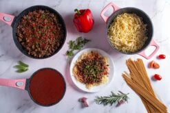 Royalty Line Inductie Pannenset - Luxe 14-delige Pannenset Marmeren Coating - Pannen Met Afneembare Handvaten - Oven-Ready - PFAS-Vrij - Voor Alle Warmtebronnen - Afneembare Koudgrepen - Antiaanbaklaag - Koekenpan Met Glazen Deksels - Roze -Keukenbenodigdheden Winkel 1200x800 98