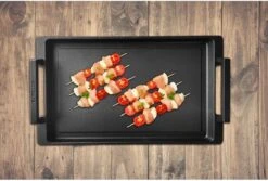 Eurolux Teppanyaki Plaat Met Grepen - 41 X 24 X 2.5 Cm - Zwart - Aluminium - Geschikt Voor Alle Warmtebronnen -Keukenbenodigdheden Winkel 1200x809 1