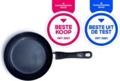 GreenChef Diamond Koekenpannenset Ø 20cm + Ø 28cm - Zwart - Inductie - PFAS-vrij 17 GreenChef Diamond Koekenpannenset Ø 20cm + Ø 28cm - Zwart - Inductie - PFAS-vrij -Keukenbenodigdheden Winkel 1200x816 2