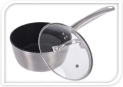 Excellent Houseware Steelpan -18 Cm - Zilver -Keukenbenodigdheden Winkel 1200x843 2