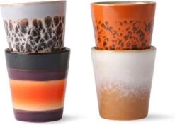HKliving Ristretto 70`s Style Ceramic - Set Van 4 -Keukenbenodigdheden Winkel 1200x857
