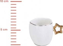 Karaca -Star- Set Van 6 Koffiekopset 80 Ml- Koffiekopjes Voor 6 Personen-Turkse Koffie-Moccakop-espressokop-12-delig, Witgoud, 6 Espressokopjes En 6 Schoteltjes, Mokkakopjes, Porselein, Koffieservies 5 Karaca -Star- Set Van 6 Koffiekopset 80 Ml- Koffiekopjes Voor 6 Personen-Turkse Koffie-Moccakop-espressokop-12-delig, Witgoud, 6 Espressokopjes En 6 Schoteltjes, Mokkakopjes, Porselein, Koffieservies -Keukenbenodigdheden Winkel 1200x867 3