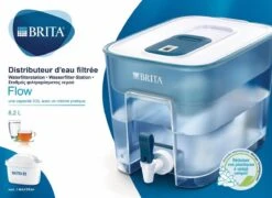 BRITA - Waterfilterkan Flow Cool - Blauw - 8,2L -Keukenbenodigdheden Winkel 1200x876