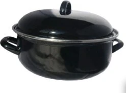 CasaLupo Emaille Braadpan Cooking - ø 26 Cm / 5 Liter 12 CasaLupo Emaille Braadpan Cooking - ø 26 Cm / 5 Liter -Keukenbenodigdheden Winkel 1200x884 2