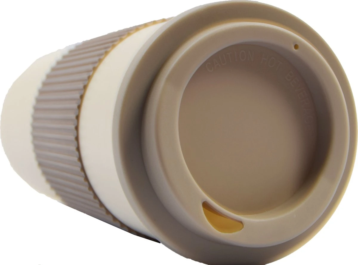 Reisbeker, Koffiebeker, Coffee To Go Beker, CRUISING TRAVEL MUG - To-Go BekerBeige 4 Reisbeker, Koffiebeker, Coffee To Go Beker, CRUISING TRAVEL MUG - To-Go BekerBeige - Afbeelding 4