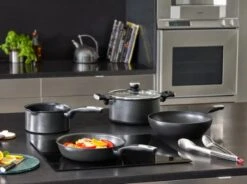 Tefal Unlimited G2552802 Steelpan 1,5 L Rond Zwart -Keukenbenodigdheden Winkel 1200x894