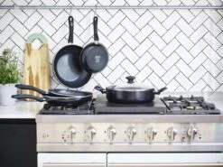 GreenChef Diamond Wokpan 28cm - Zwart - Inductie - PFAS-vrij -Keukenbenodigdheden Winkel 1200x899 5