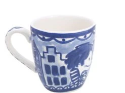 Blond Amsterdam Delfts Blond Minimok - 'Kussend' - Aardewerk -Keukenbenodigdheden Winkel 1200x900