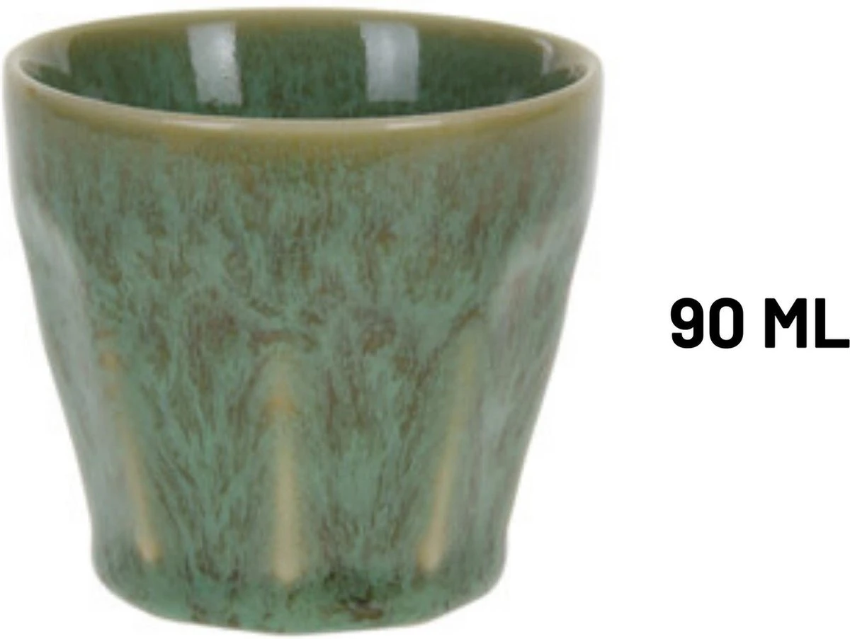 Orange85 Espresso Kopjes - Set Van 4 - Porselein - Hittebestendig - 90 Ml - Rond - Espresso - Mokken - Glazen - Koffiekopjes 4 Orange85 Espresso Kopjes - Set Van 4 - Porselein - Hittebestendig - 90 Ml - Rond - Espresso - Mokken - Glazen - Koffiekopjes - Afbeelding 4