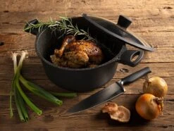 Sola Braadpan Fair Cooking - Ø 20 Cm - Zwart/wit - Aluminium - Antiaanbaklaag -Keukenbenodigdheden Winkel 1200x906 14