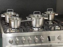 Sola Pannenset Diamond - 4 Delig - Ø 16,16,18,20 Cm - Zilver - RVS - Sandwichbodem -Keukenbenodigdheden Winkel 1200x906 25