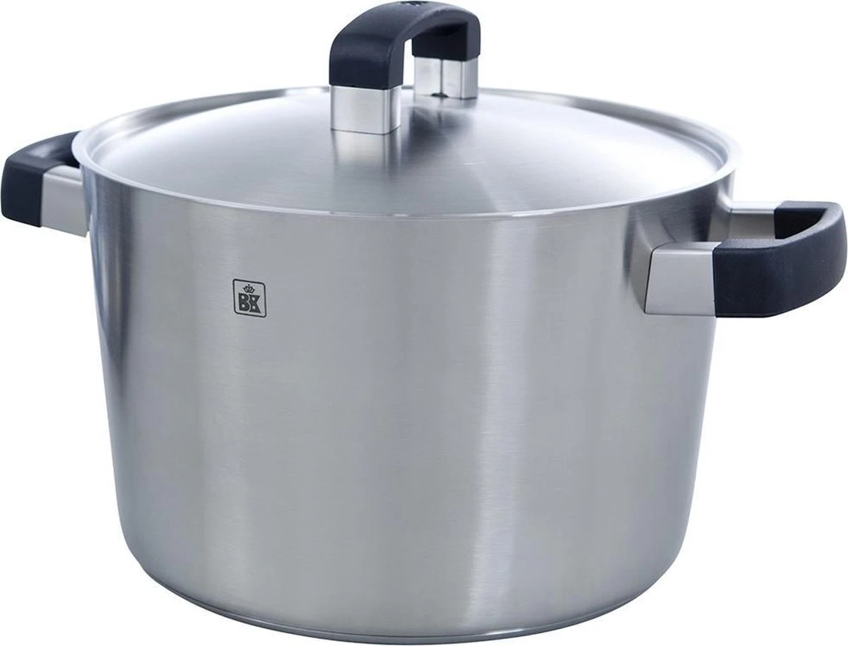 BK Conical Cool Soeppan - Ø 24 Cm - RVS - Inductie 1 BK Conical Cool Soeppan - Ø 24 Cm - RVS - Inductie