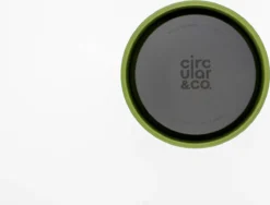 Circular&Co. Herbruikbare To Go Koffiebeker (rCUP) Crème/groen 12oz/340ml -Keukenbenodigdheden Winkel 1200x915 1