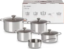 LE CREUSET - RVS Plus - Pannenset 5-delig -Keukenbenodigdheden Winkel 1200x915 9
