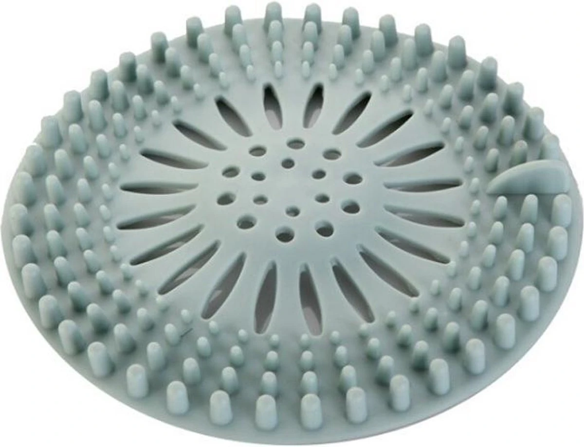 WiseGoods - Haarstopper - Haarvanger - Douche Zeef - Douche Filter - Haarfilter - Douche Afvoer - Siliconen - Blauw 1 WiseGoods - Haarstopper - Haarvanger - Douche Zeef - Douche Filter - Haarfilter - Douche Afvoer - Siliconen - Blauw