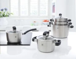 BK Conical Cool Glas Pannenset - 5-delig - Glazen Deksels - Geschikt Voor Alle Warmtebronnen -Keukenbenodigdheden Winkel 1200x928 4