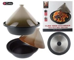 Tajine Ø 30 Cm Geschikt Voor Alle Kookplaten, Inclusief Inductie. -Keukenbenodigdheden Winkel 1200x970 1