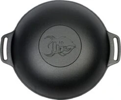 Valhal Outdoor Gietijzeren Wokpan Met Twee Handvatten ⌀36 Cm -Keukenbenodigdheden Winkel 1200x995 2