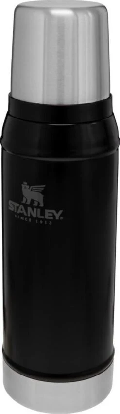 Stanley The Legendary Classic Bottle 0,75L - Thermosfles - Matte Black -Keukenbenodigdheden Winkel 349x1200