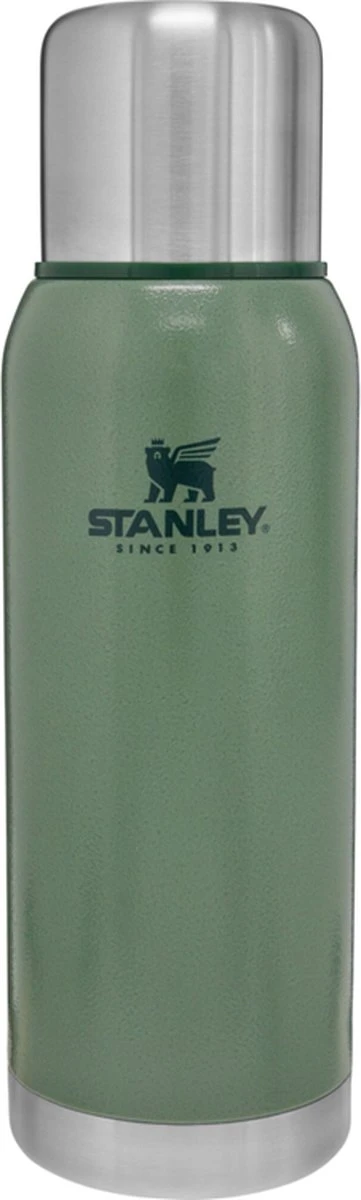 Stanley The Stainless Steel Vacuum Bottle 1,0L - Thermosfles - Hammertone Green 6 Stanley The Stainless Steel Vacuum Bottle 1,0L - Thermosfles - Hammertone Green - Afbeelding 6