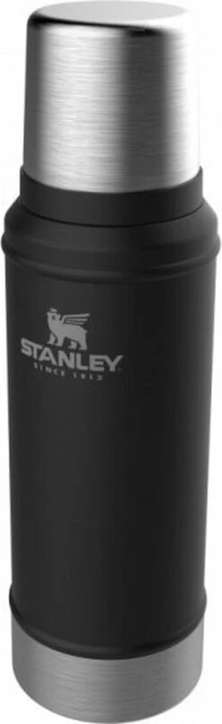 Stanley The Legendary Classic Bottle 0,75L - Thermosfles - Matte Black -Keukenbenodigdheden Winkel 368x1200