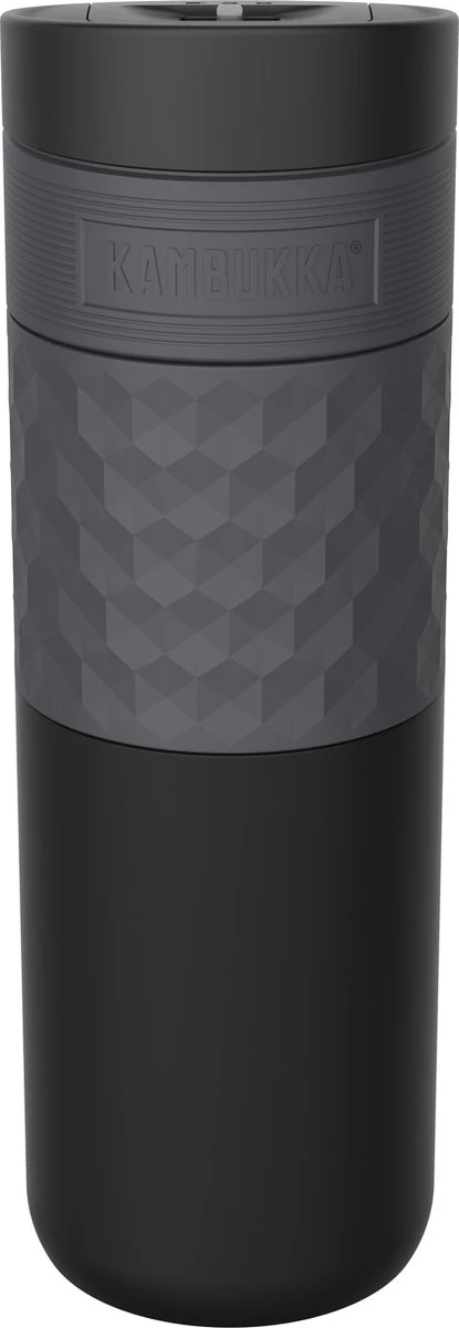 Kambukka Etna Grip Thermosbeker 500 Ml - Makkelijk Reinigen - Lekvrije Koffiebeker - Zwart 2 Kambukka Etna Grip Thermosbeker 500 Ml - Makkelijk Reinigen - Lekvrije Koffiebeker - Zwart - Afbeelding 2