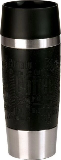 Emsa Thermosbeker Travel Mug Zwart 360 Ml -Keukenbenodigdheden Winkel 464x1200