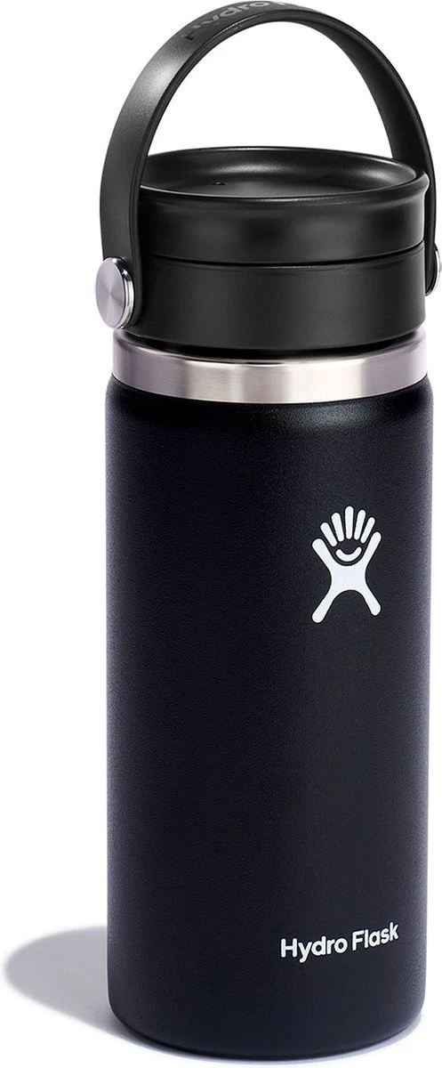 Hydro Flask Wide Flex Sip Lid Koffiebeker (473 Ml) - Black 2 Hydro Flask Wide Flex Sip Lid Koffiebeker (473 Ml) - Black - Afbeelding 2