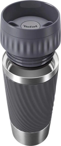 Tefal Travel Mug Easy Twist Thermobeker - Antraciet - 0,36 Liter 20 Tefal Travel Mug Easy Twist Thermobeker - Antraciet - 0,36 Liter -Keukenbenodigdheden Winkel 504x1200