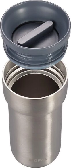 Mepal Isoleerbeker Ellipse 375 Ml – Houdt Je Drankje 4 Uur Warm En 8 Uur Koud – Natural Brushed – Koffiebeker To Go – Lekdicht – Thermosbeker -Keukenbenodigdheden Winkel 507x1200 1