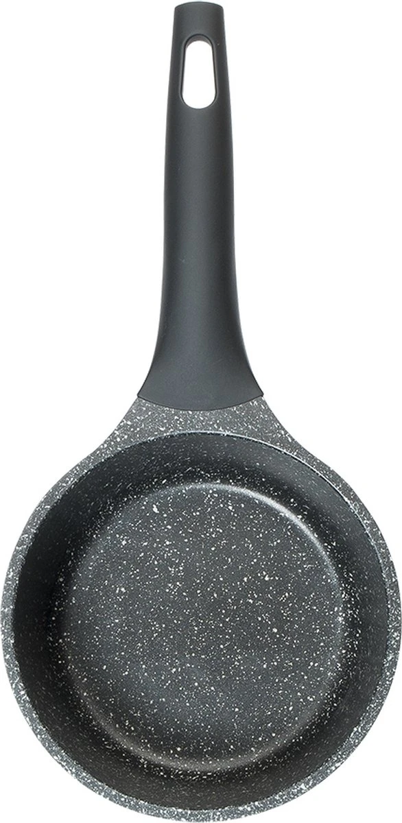 Sola Steelpan Fair Cooking - Ø 18 Cm - Zwart/wit - Aluminium - Antiaanbaklaag 5 Sola Steelpan Fair Cooking - Ø 18 Cm - Zwart/wit - Aluminium - Antiaanbaklaag - Afbeelding 5