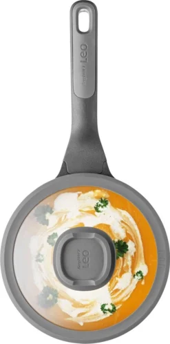 BergHOFF Steelpan Met Deksel Stone 18 Cm - Leo -Keukenbenodigdheden Winkel 595x1200
