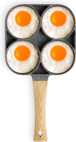 Magnani - Eierpan - 4 Bakplaten Van ⌀ 8 Cm - Voor Gas- En Elektrische Kookplaten - Aluminium - Houten Handvat - 38 X 18.7 X 2 Cm 15 Magnani - Eierpan - 4 Bakplaten Van ⌀ 8 Cm - Voor Gas- En Elektrische Kookplaten - Aluminium - Houten Handvat - 38 X 18.7 X 2 Cm -Keukenbenodigdheden Winkel 643x1200 2