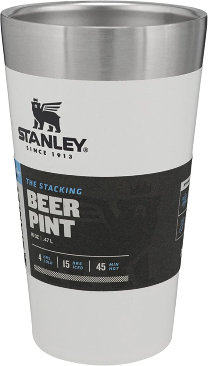 Stanley The Stacking Beer Pint 0,47l - Beker - Hammertone Green 20 Stanley The Stacking Beer Pint 0,47l - Beker - Hammertone Green - Afbeelding 20