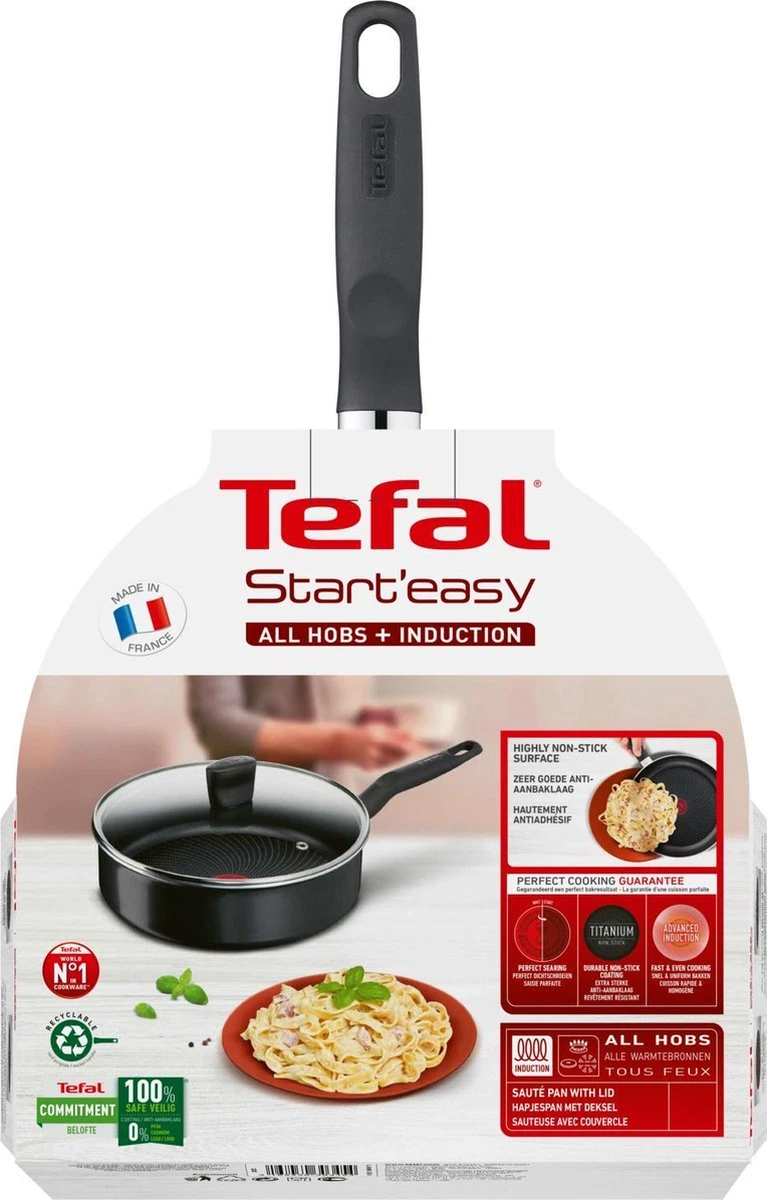 Tefal Start'easy Hapjespan 24 Cm C2673223 6 Tefal Start'easy Hapjespan 24 Cm C2673223 - Afbeelding 6