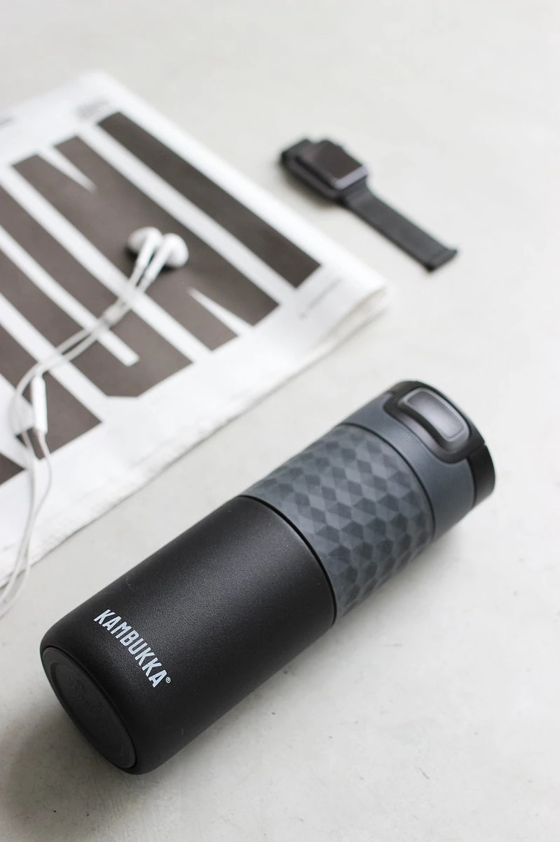 Kambukka Etna Grip Thermosbeker 500 Ml - Makkelijk Reinigen - Lekvrije Koffiebeker - Zwart 10 Kambukka Etna Grip Thermosbeker 500 Ml - Makkelijk Reinigen - Lekvrije Koffiebeker - Zwart - Afbeelding 10