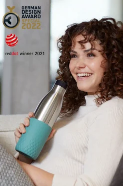 Tefal Bludrop Sleeve Thermosfles - RVS Groen -Keukenbenodigdheden Winkel 800x1200