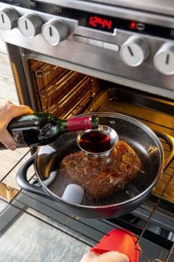 Smile 10-Delige Pannenset - Anti Aanbaklaag - Vaatwasser Bestendig - Zwart - MGK-17 -Keukenbenodigdheden Winkel 800x1200 26