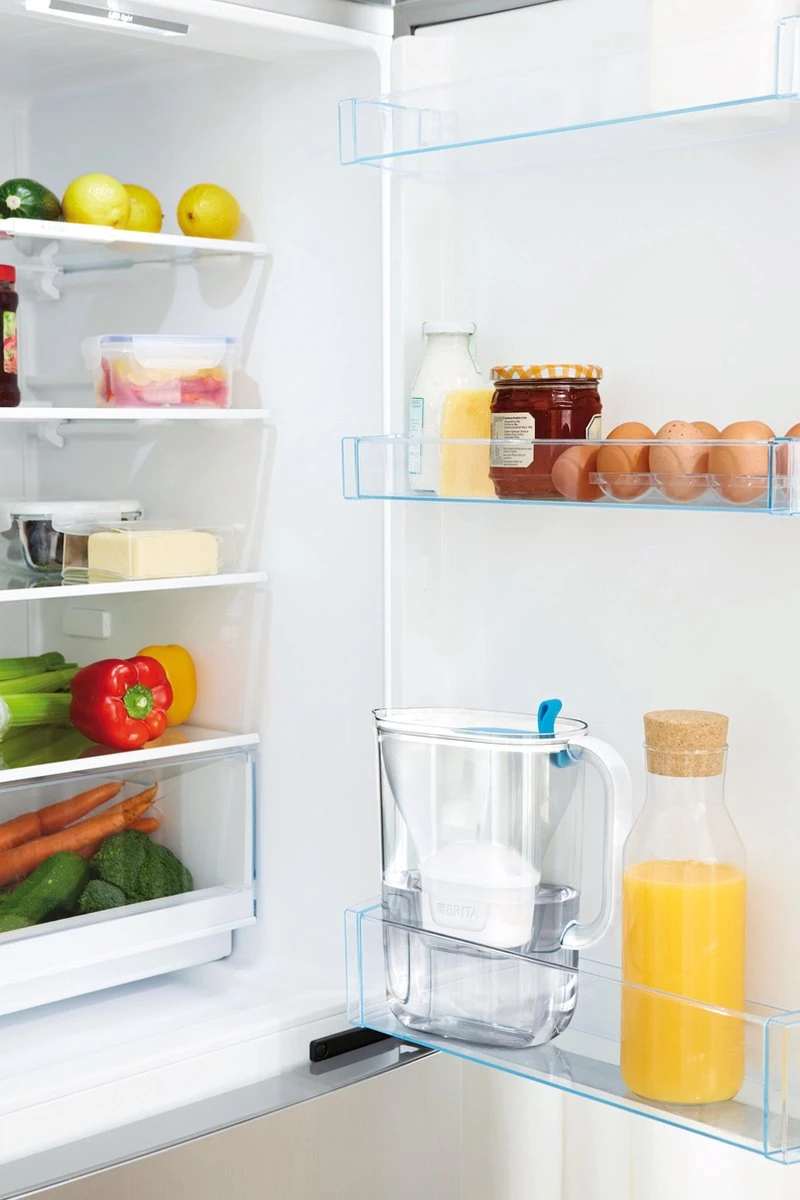 BRITA - Waterfilterkan Style Cool - Blauw - 2,4L + 3 MAXTRA+ Waterfilterpatronen 4 BRITA - Waterfilterkan Style Cool - Blauw - 2,4L + 3 MAXTRA+ Waterfilterpatronen - Afbeelding 4