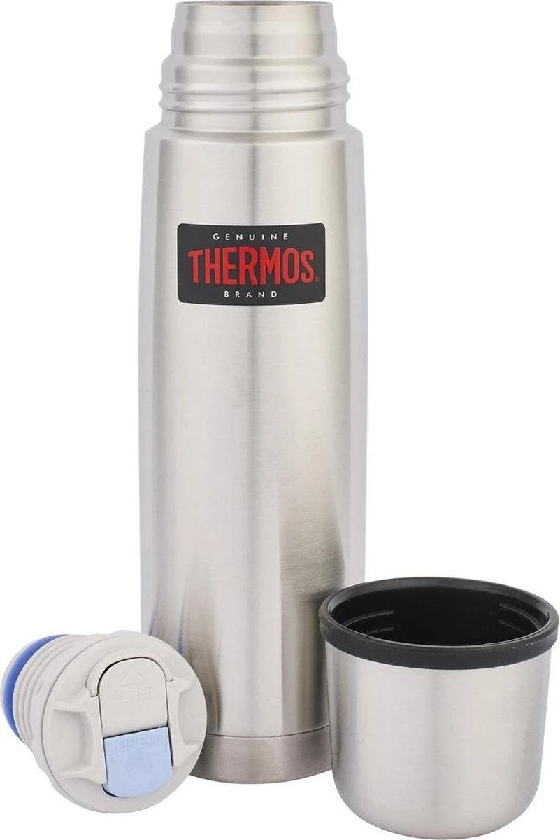 Thermos Isoleerfles - Thermax - 500 Ml - Zilver 2 Thermos Isoleerfles - Thermax - 500 Ml - Zilver - Afbeelding 2