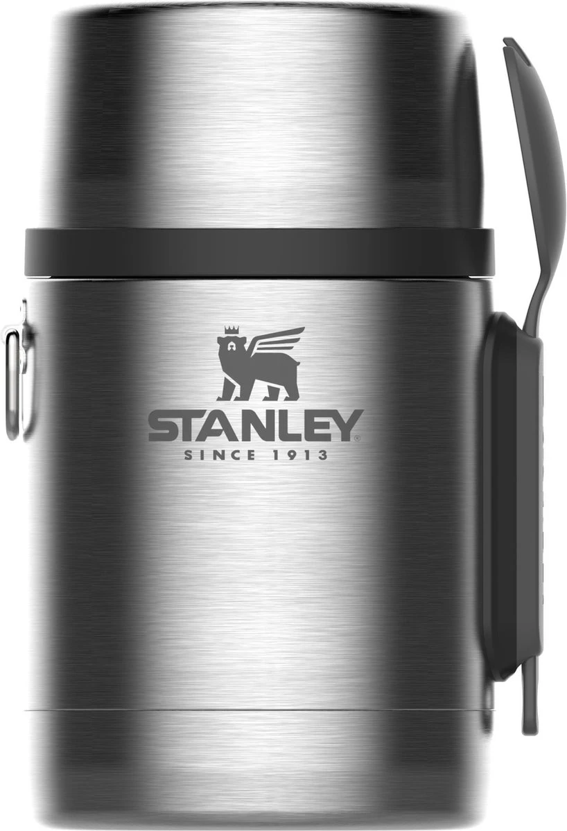 Stanley The Stainless Steel All-in-One Food Jar 0,53L - Thermosfles - Stainless Steel 8 Stanley The Stainless Steel All-in-One Food Jar 0,53L - Thermosfles - Stainless Steel - Afbeelding 8